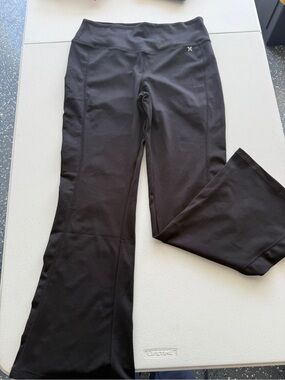 Women’s XL Black Flared Athletic Pants
